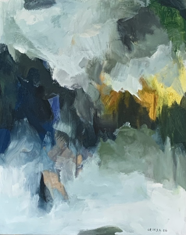 Ohne Titel mit Gelb